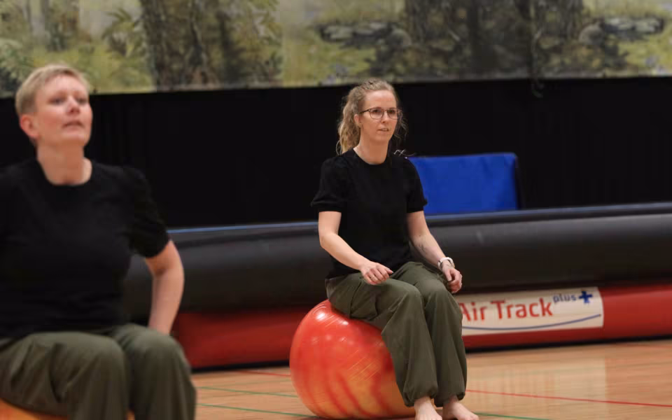 Forårsstemning i Outrup med GUB Gymnastik