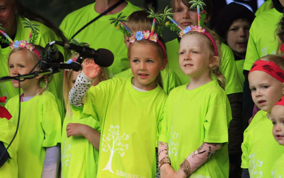 Børnemusik festival i Outrup strålende succes