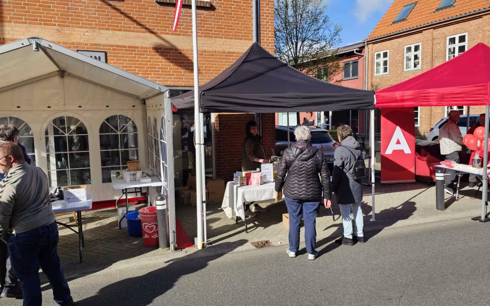 blev Ølgod midtby forvandlet til en festlig oase under arrangementet Late Night.