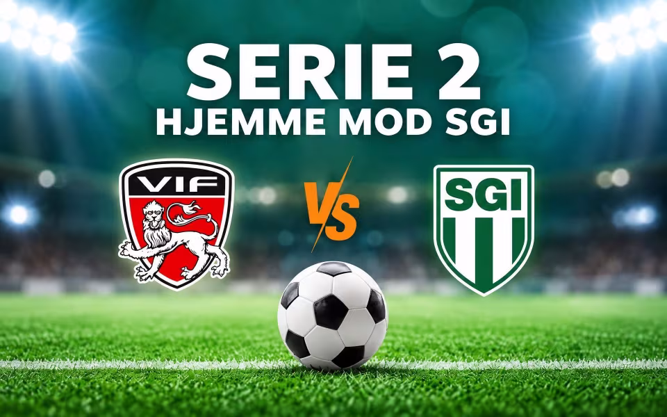 Serie 2 hjemme mod SGI