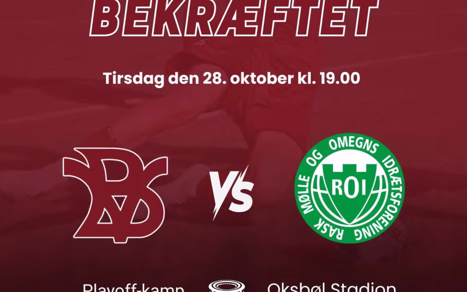 Playoffdrama mod Rask Mølle tirsdag