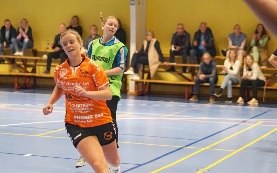 SA Ribe HK satte et højt tempo fra start, og løb hurtigt fra Viborg, der ikke kunne være med i det høje tempo