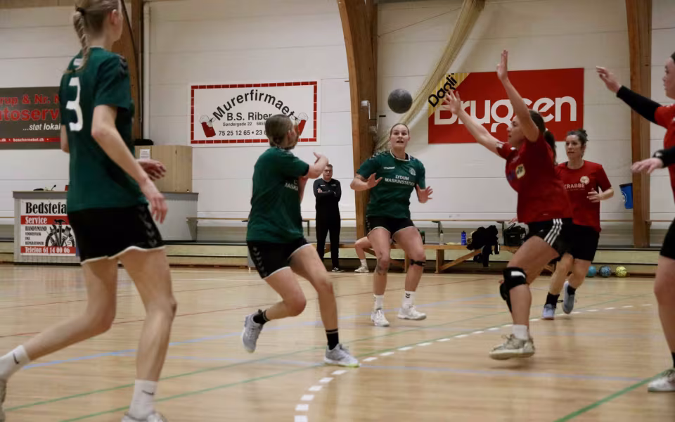 Blåbjerg HK Serie 2 damer triumferer med sejr