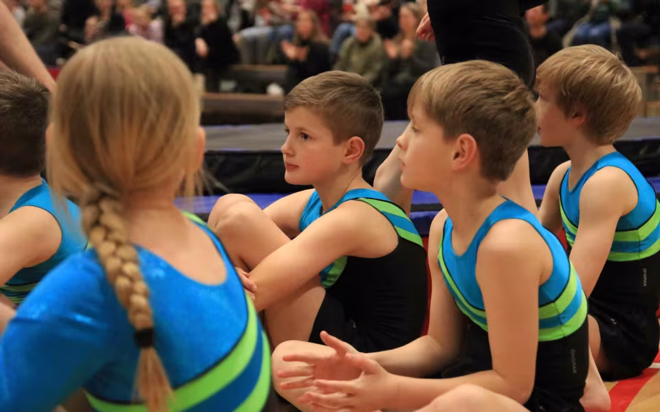 Forårsstemning i Outrup med GUB Gymnastik