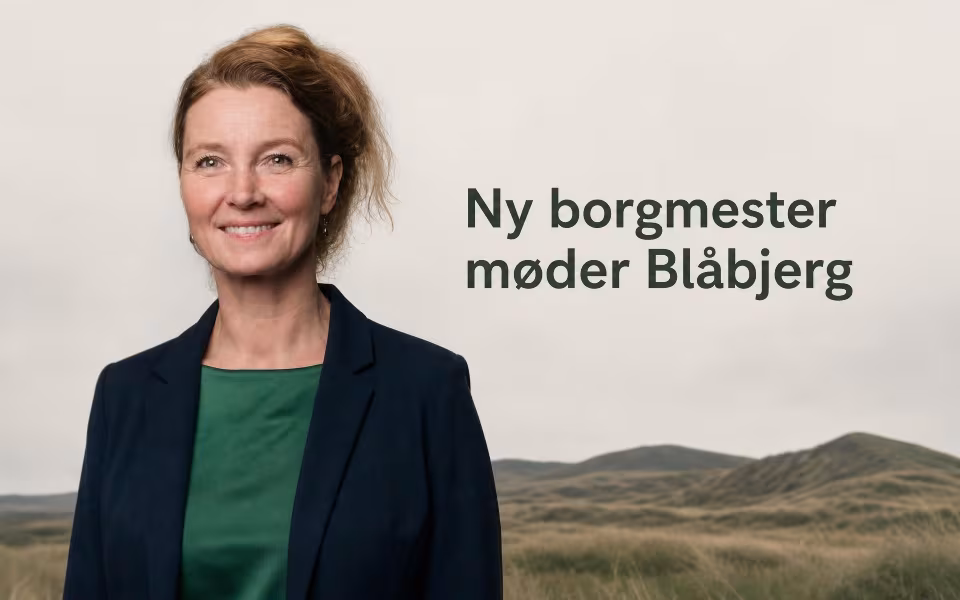 Ny borgmester møder Blåbjerg