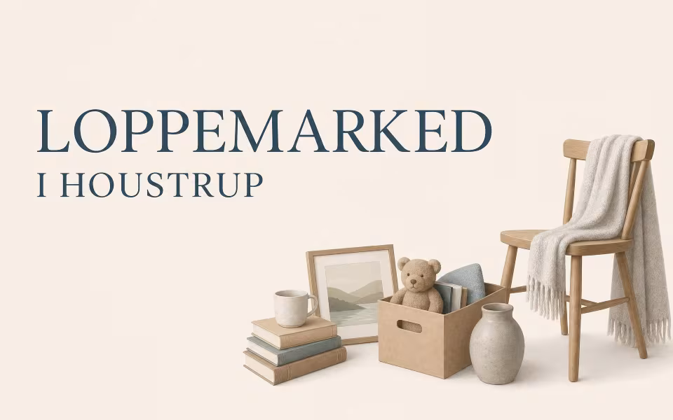 Loppemarked i Houstrup
