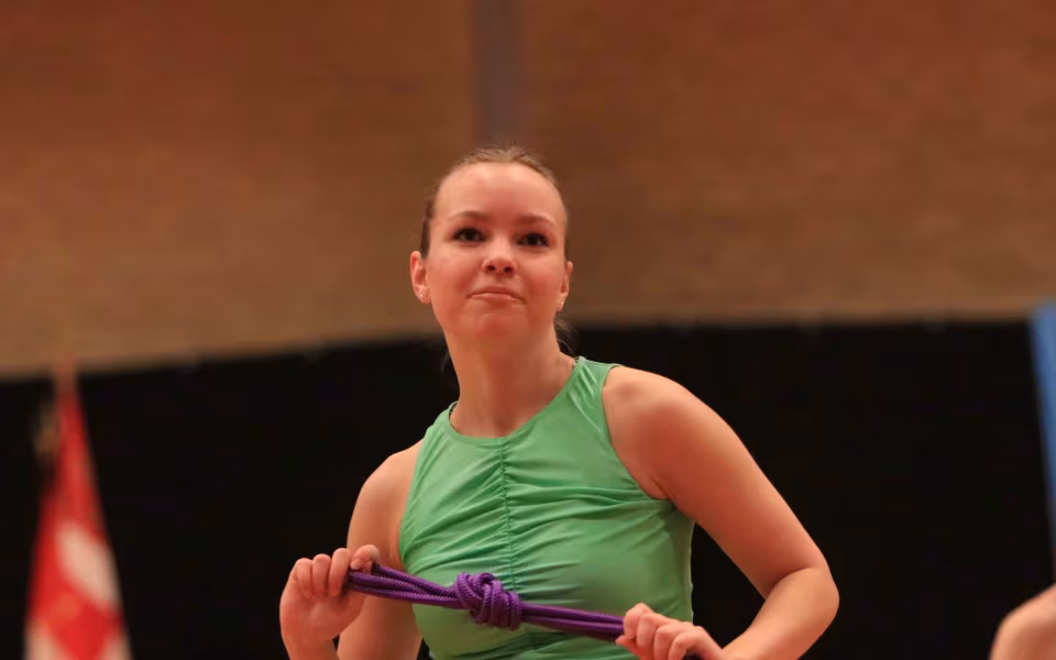Stor succes ved DGI's opvisning