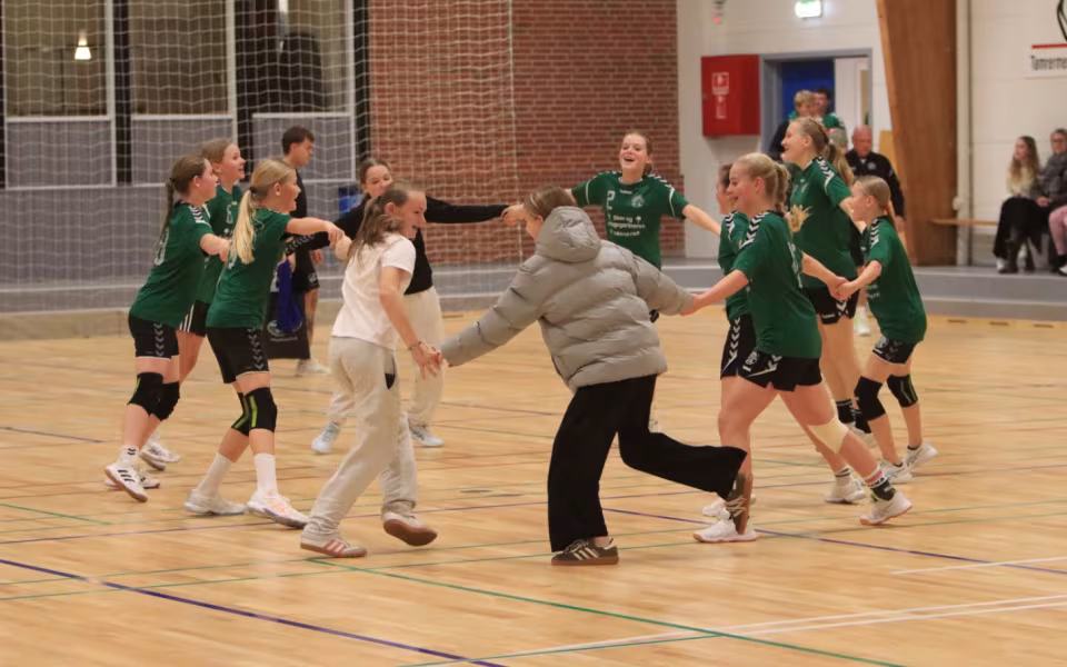 Blåbjergs U-13-piger topper rækken