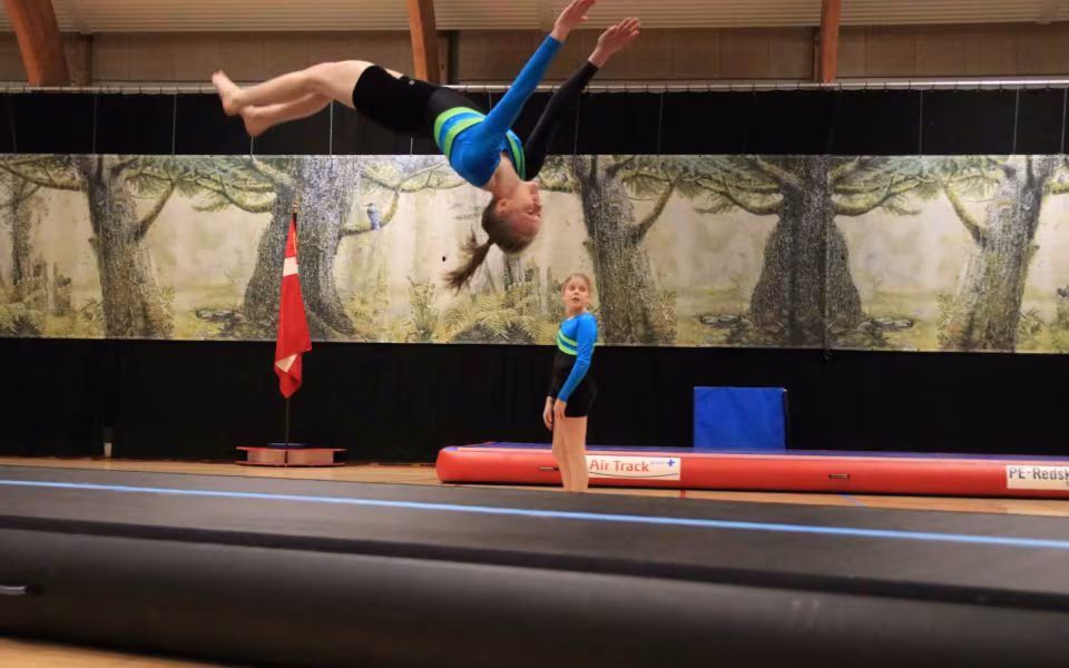 Forårsstemning i Outrup med GUB Gymnastik