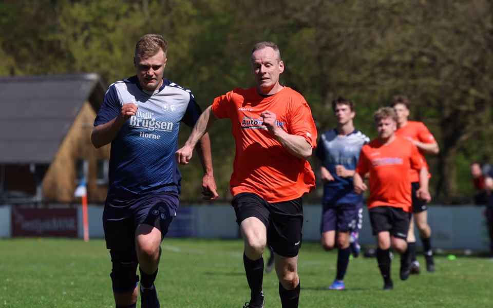 HTS fodbold serie 3 herre tabte 0 -1 til Alslev på Tistrup Stadion.