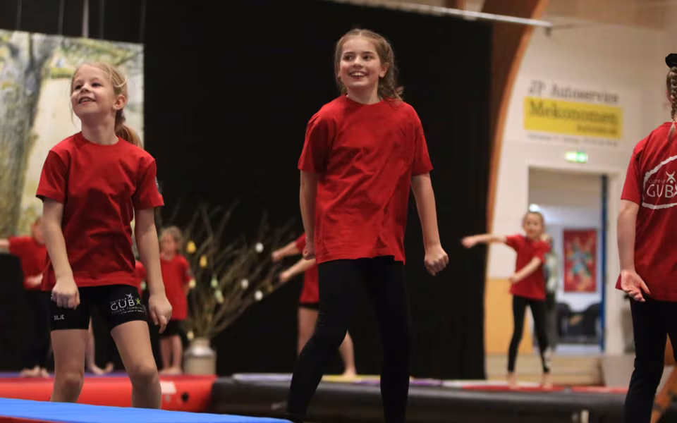 Forårsstemning i Outrup med GUB Gymnastik