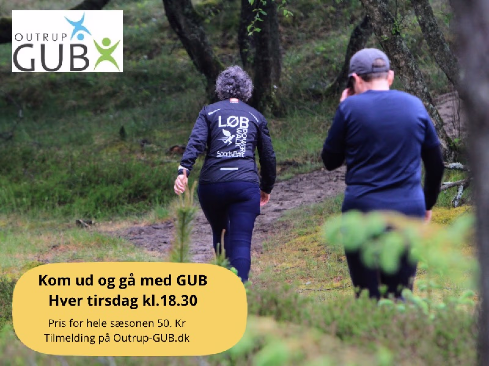 Gå med GUB hver tirsdag