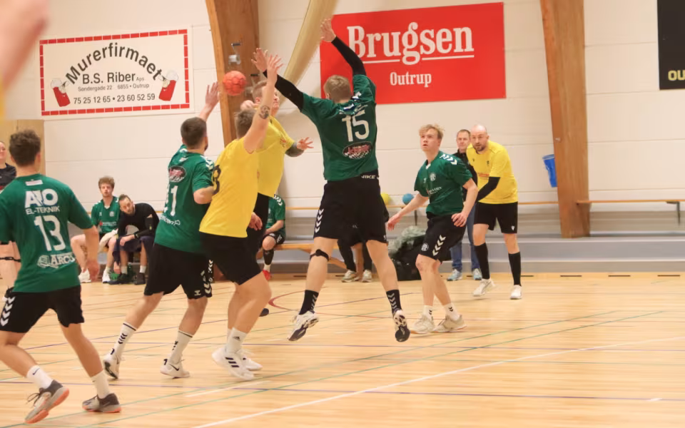 Blåbjerg HK Herrer På Førstepladsen