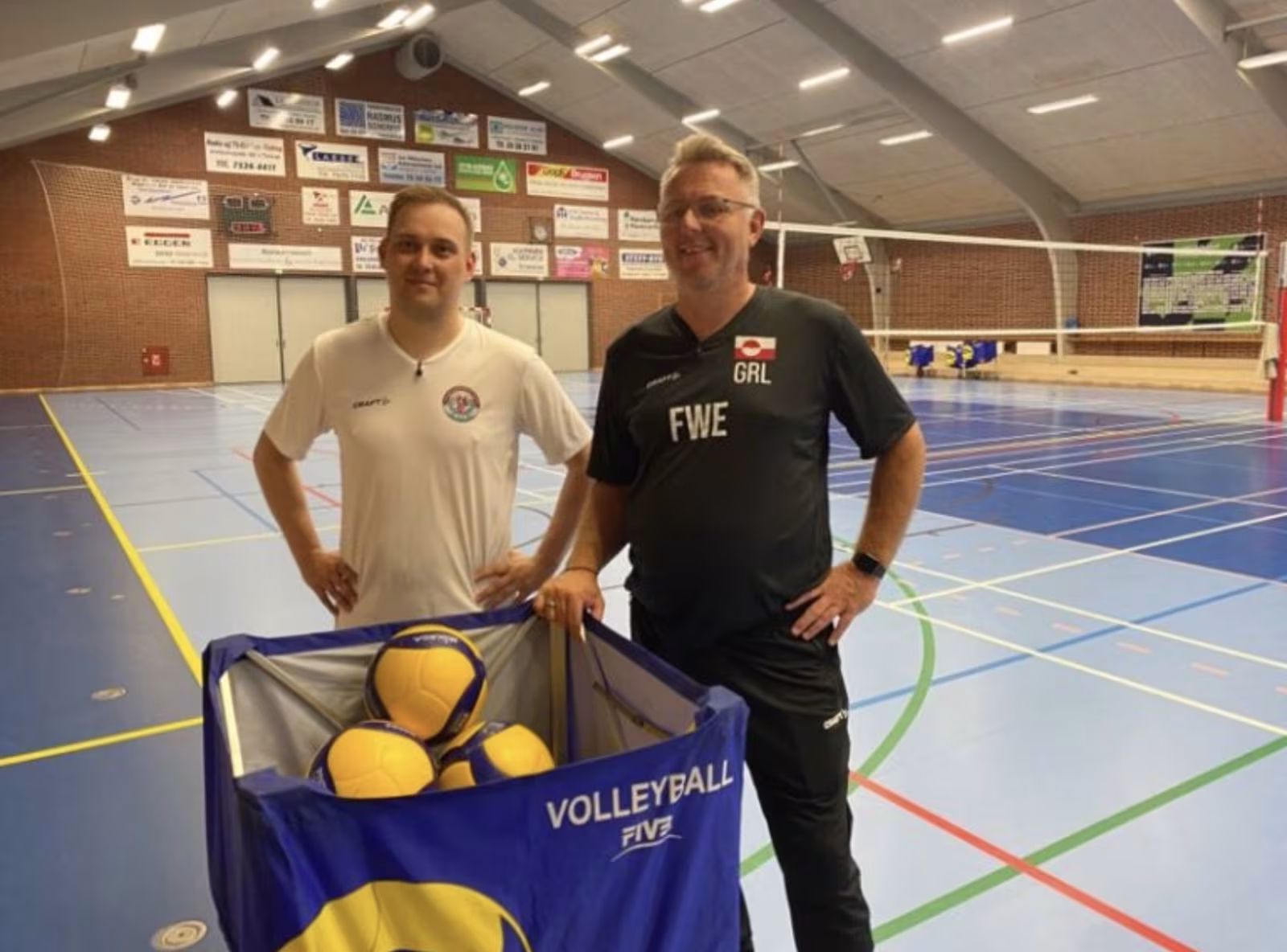 Grønland skriver volleyhistorie i Helle