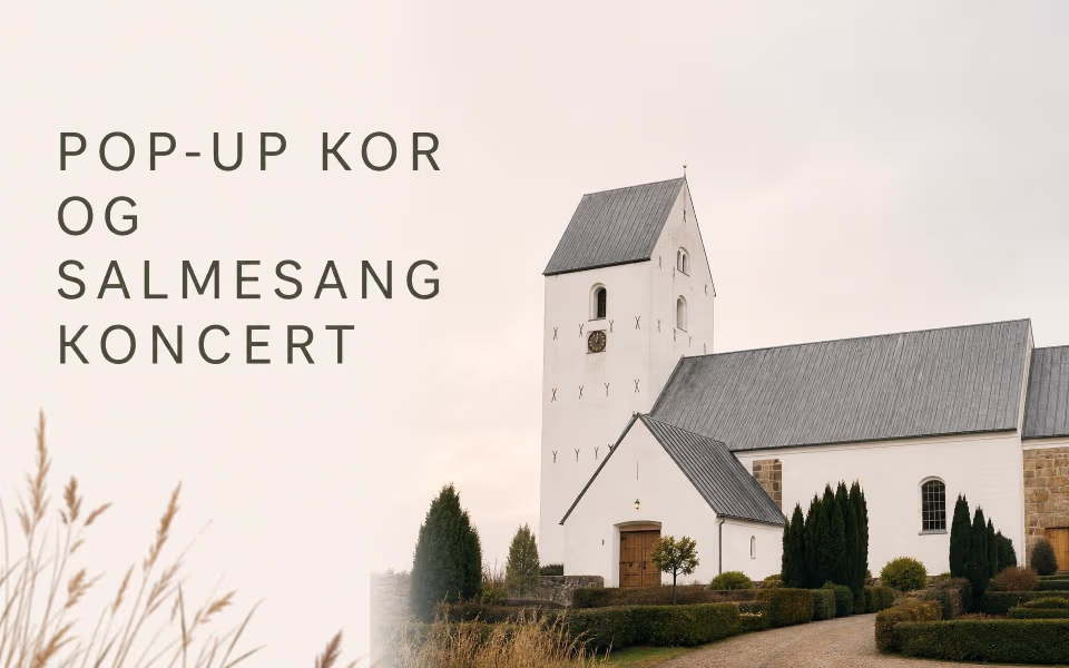 Pop-up kor og salmesang koncert