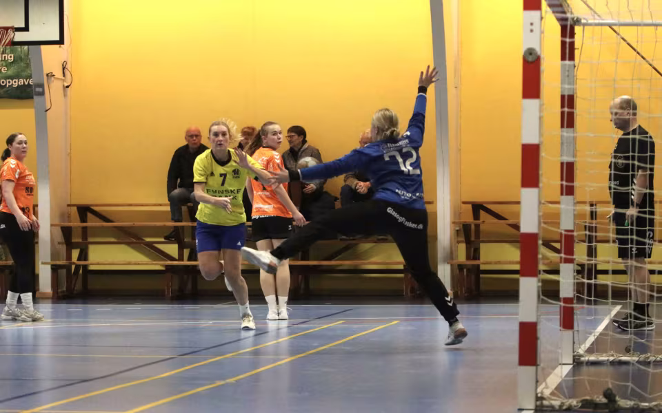 SA HK Kvindehold Triumpherede Hjemme