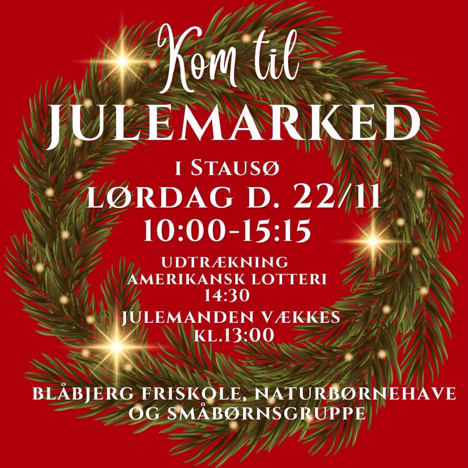 Julemarked på Blåbjerg Friskole
