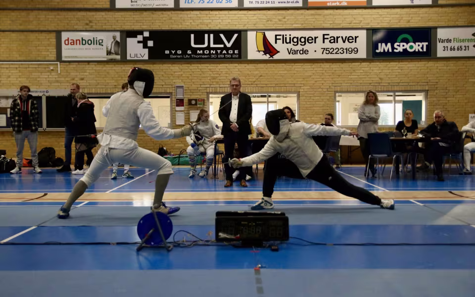 Mesterskabsguld til Varde Fægtere