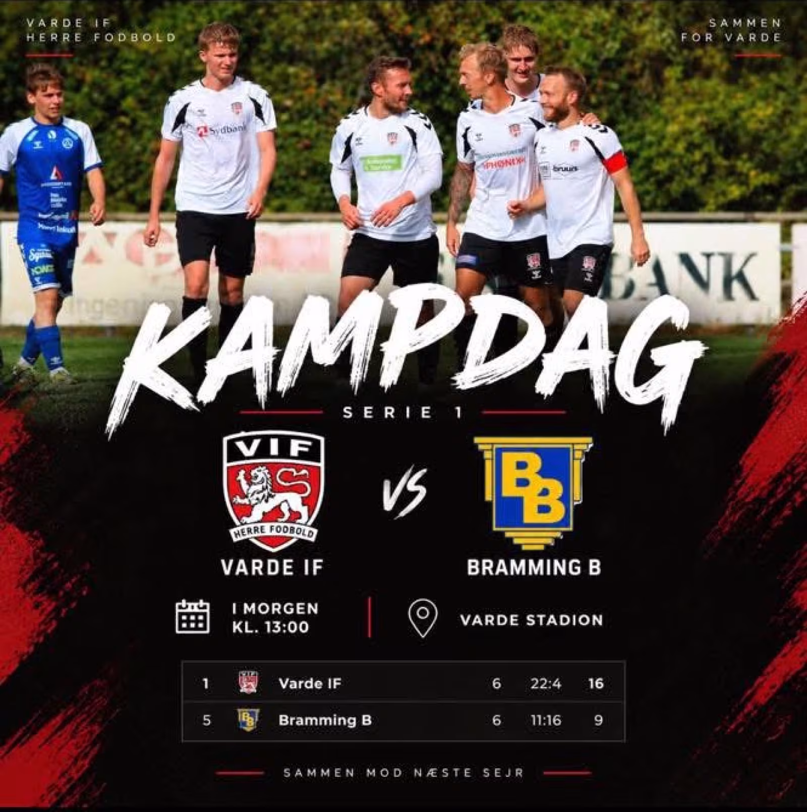 Optakt: Varde IF – Bramming Boldklub