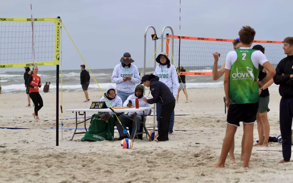 Vestenvinden udfordrer beachvolley-eliten