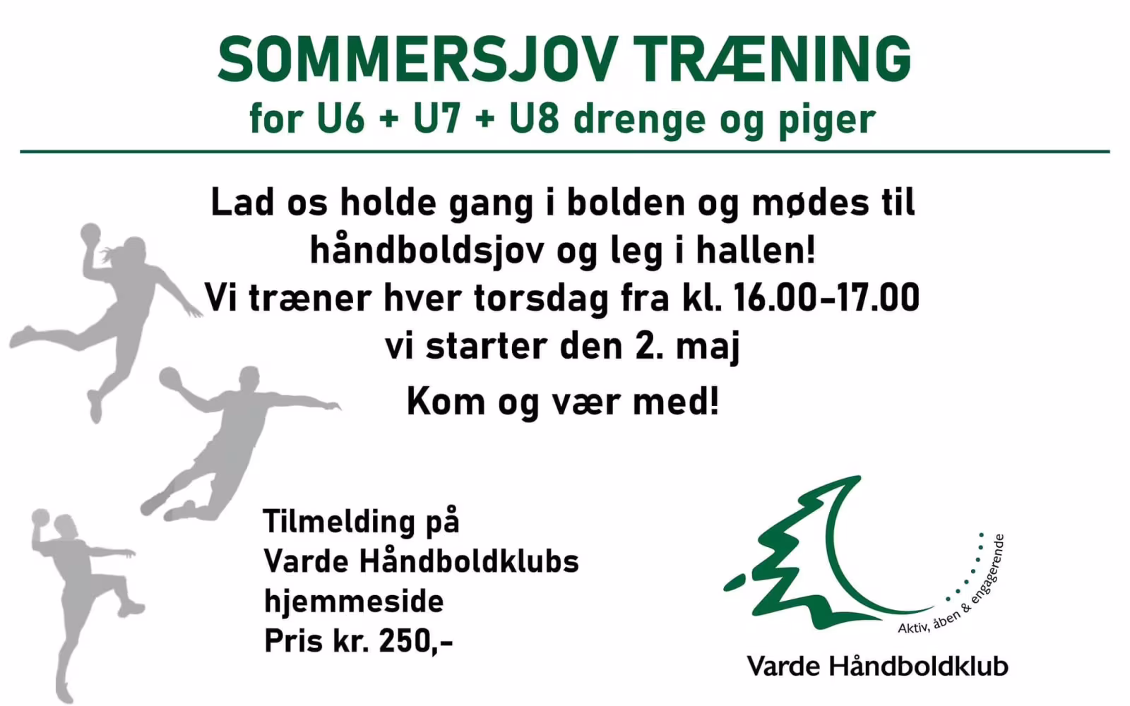 Sommersjov træning i Varde HK
