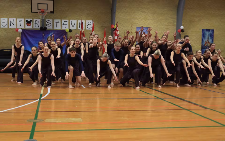Gymnastikopvisning område Varde