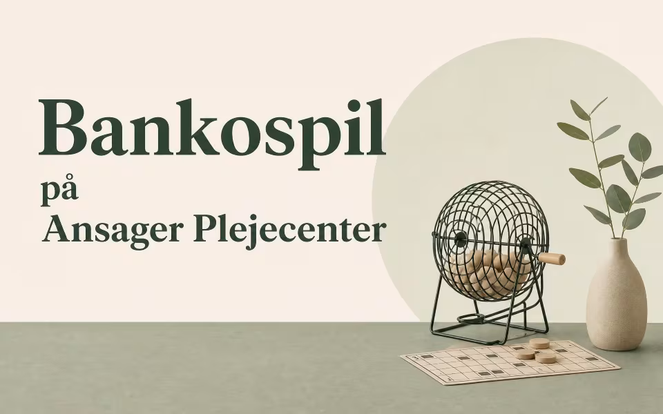 Bankospil på Ansager Plejecenter