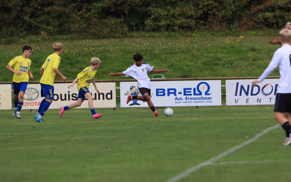 U-19 drenge fordobler point med remis