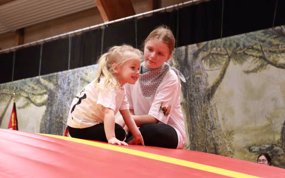 Forårsstemning i Outrup med GUB Gymnastik