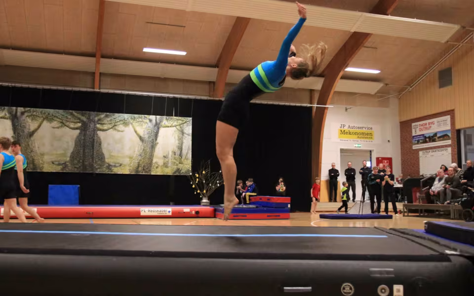 Forårsstemning i Outrup med GUB Gymnastik