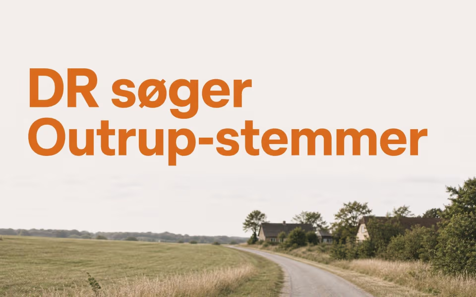 DR søger Outrup-stemmer