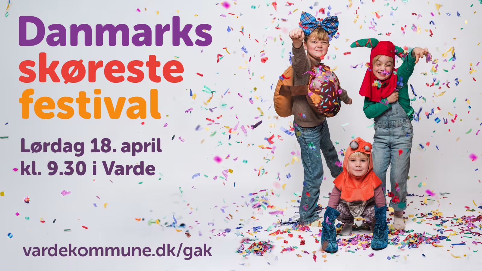 Fest, farver og fandango: Se hele programmet til GAK