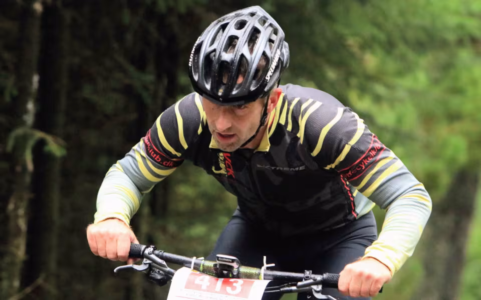 Mountainbike ryttere imponerede trods vådt vejr