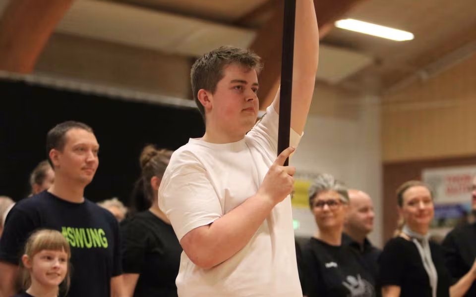Forårsstemning i Outrup med GUB Gymnastik