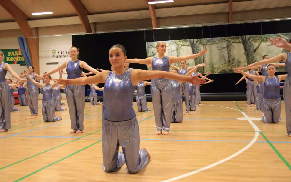 Forårsstemning i Outrup med GUB Gymnastik
