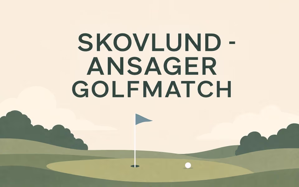 Skovlund - Ansager Golfmatch
