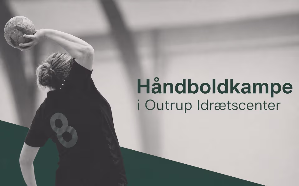 Håndboldkampe i Outrup Idrætscenter