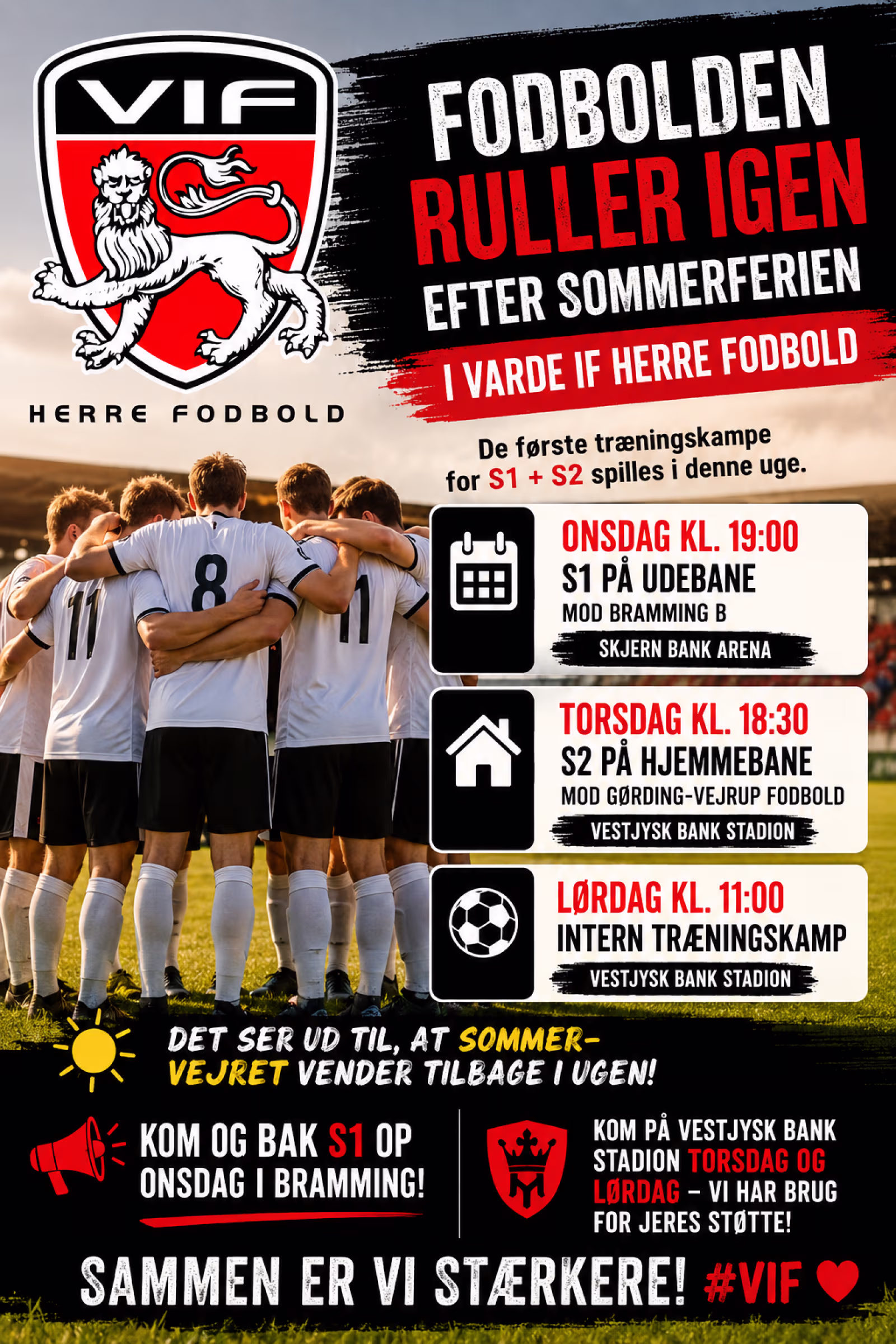 Varde IF varmer op igen