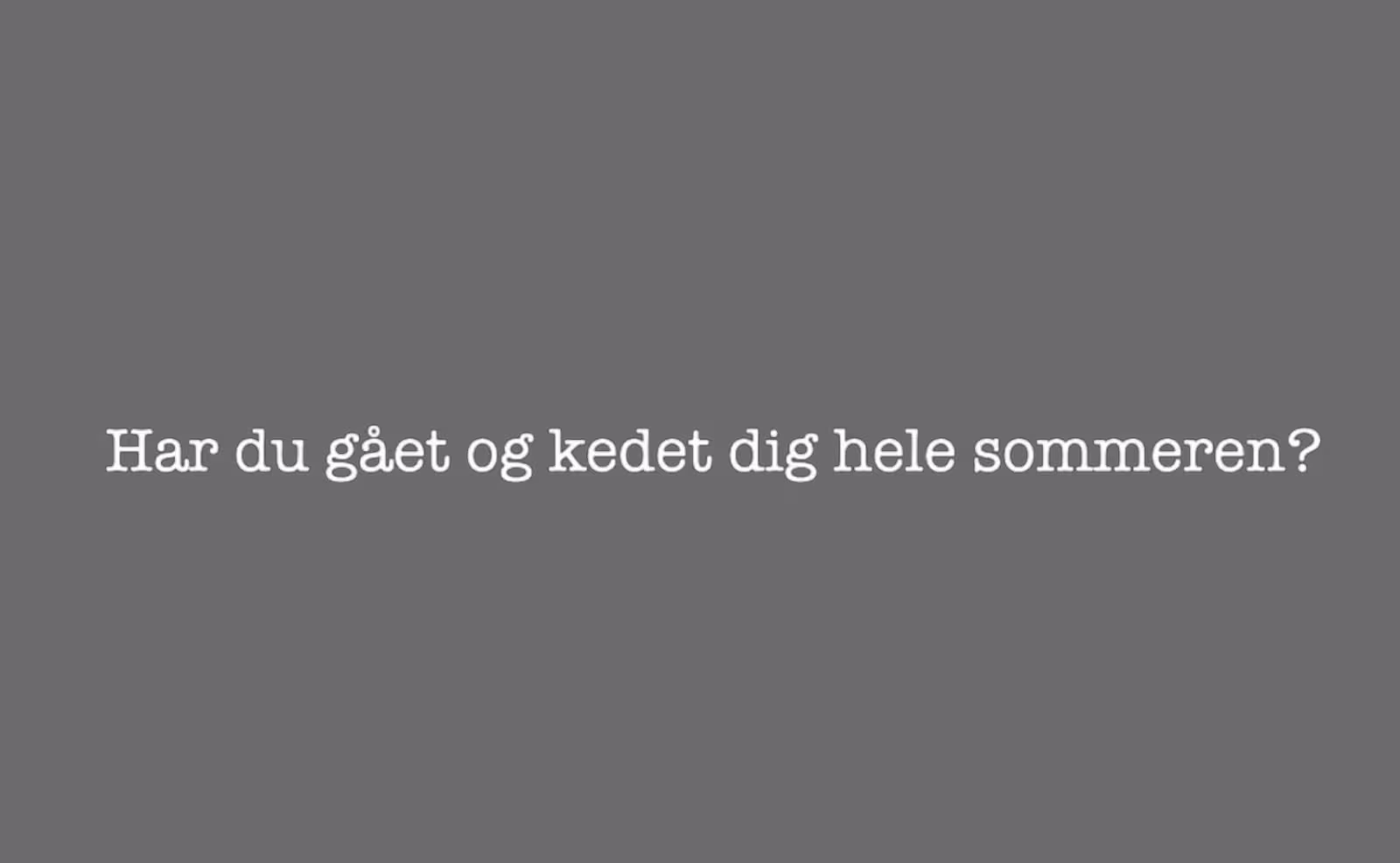 Så er FDF snart tilbage!