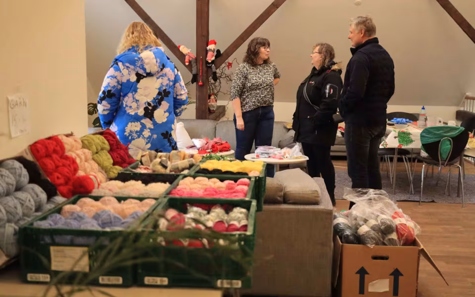 Mange nød julestemning på Axelgaard