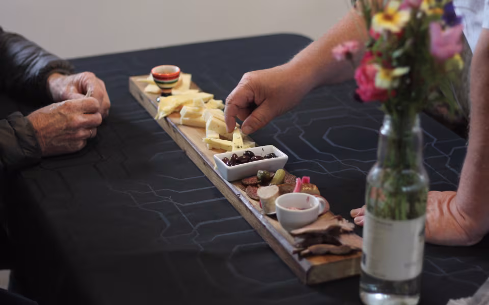 Varde Å dag hos Enghavegård Osteri