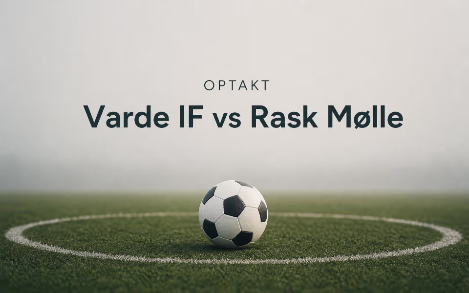 Optakt Varde IF vs Rask Mølle