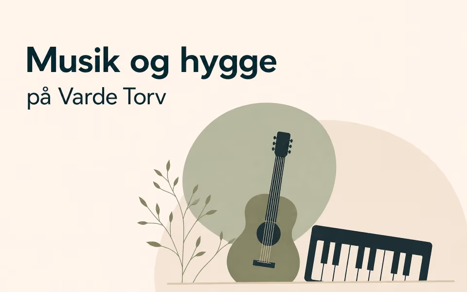 Musik og hygge på Varde Torv