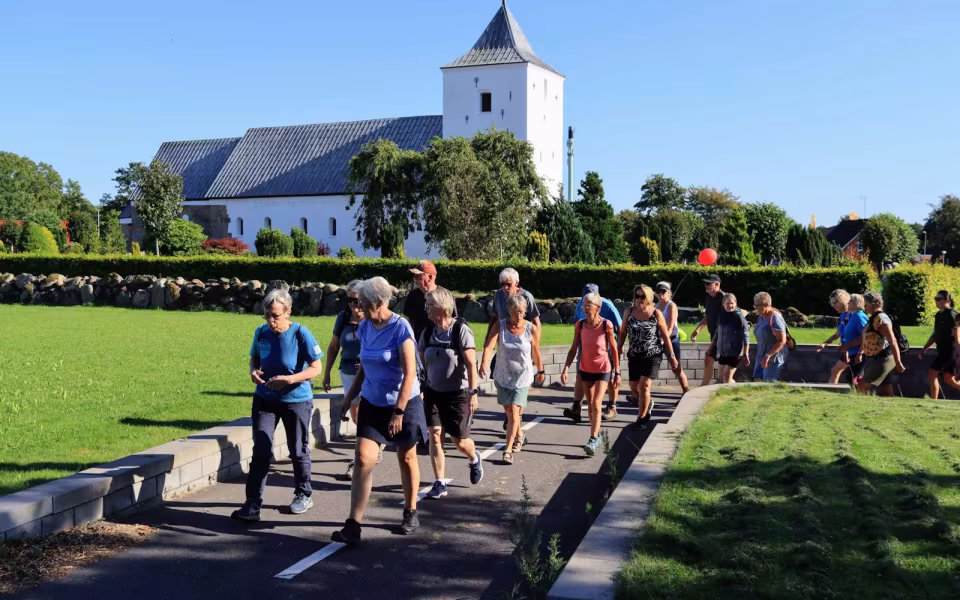 Gå-Maraton samlede 300 i Outrup