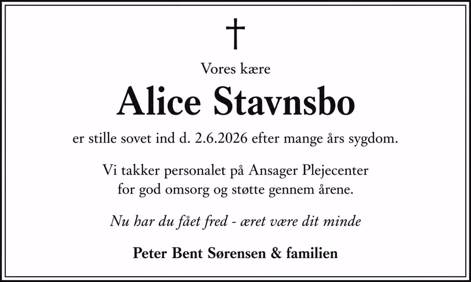 Alice Stavnsbo