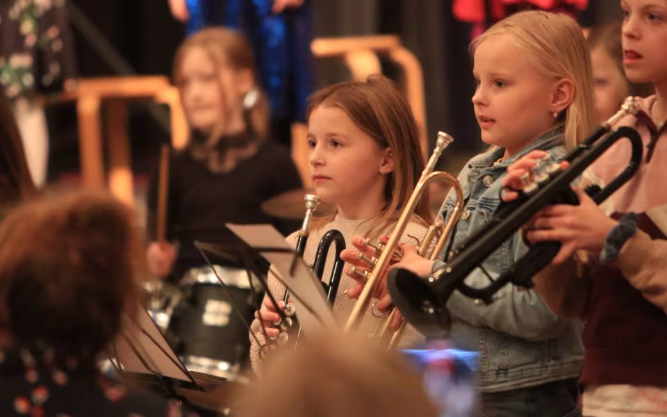 Børn oplever musikken i Varde