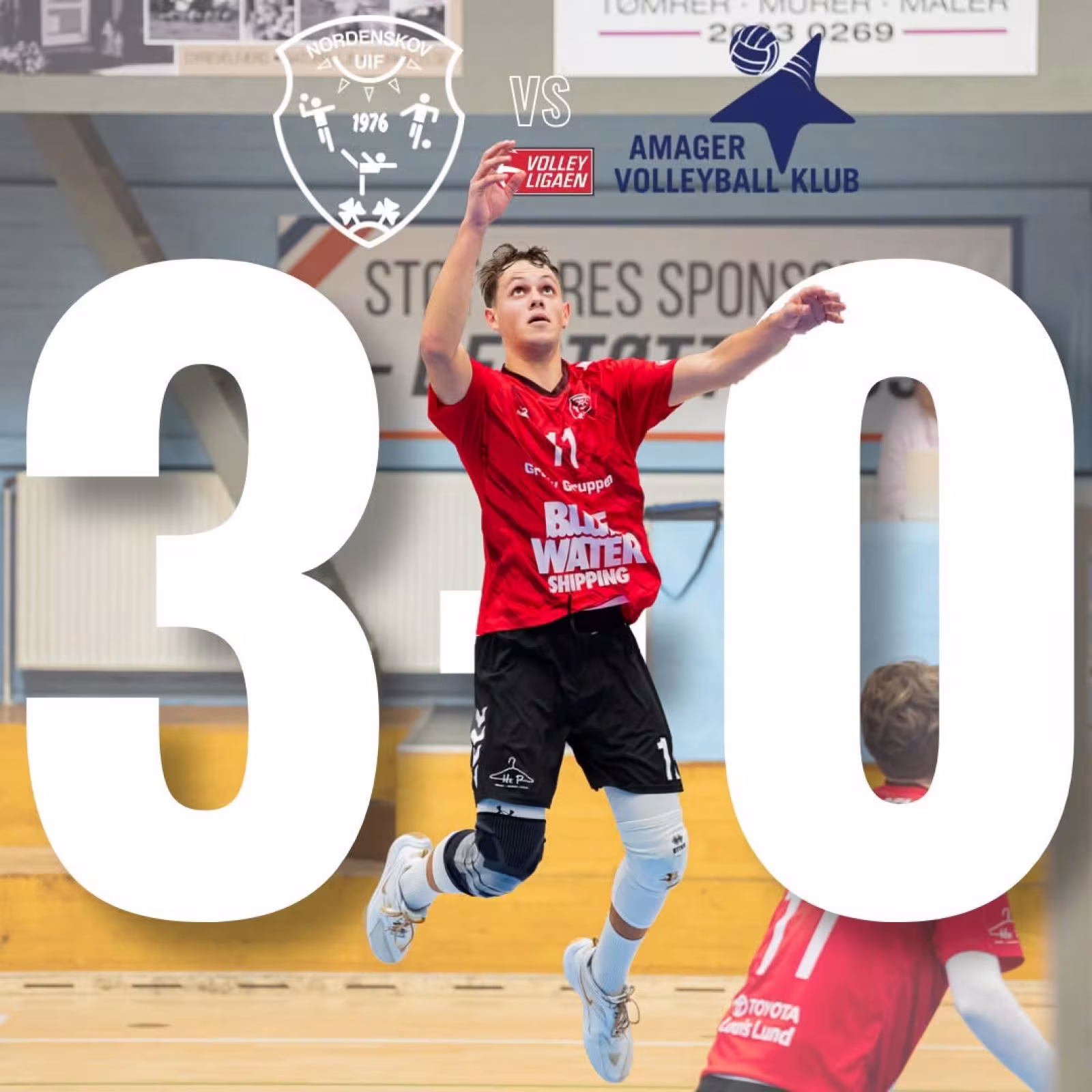 Sikker sejr over Amager Volley