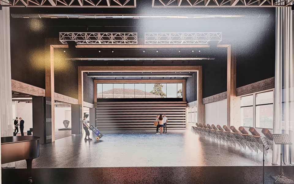 Indslag fra rejsegilde på det nye Kulturhus i Ølgod den 24. oktober 2025.