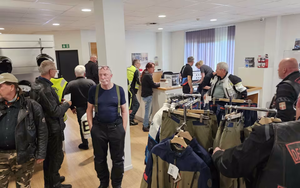 bød Xpedit BMW Motorrad forhandler i Ølgod velkommen til et åbent hus-arrangement.