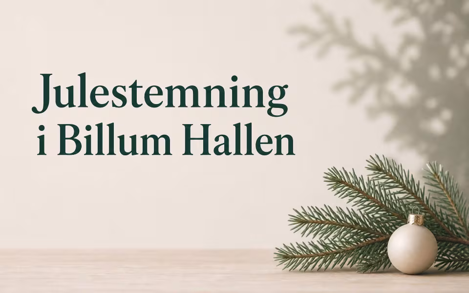 Julestemning i Billum Hallen